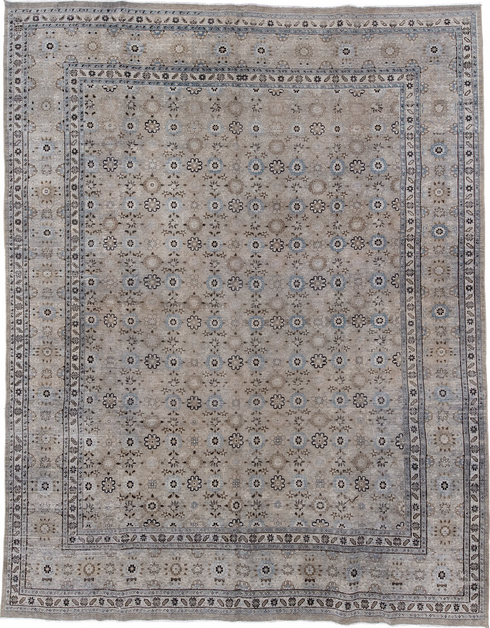 Antique Varamin Area Rug (9' x 12')